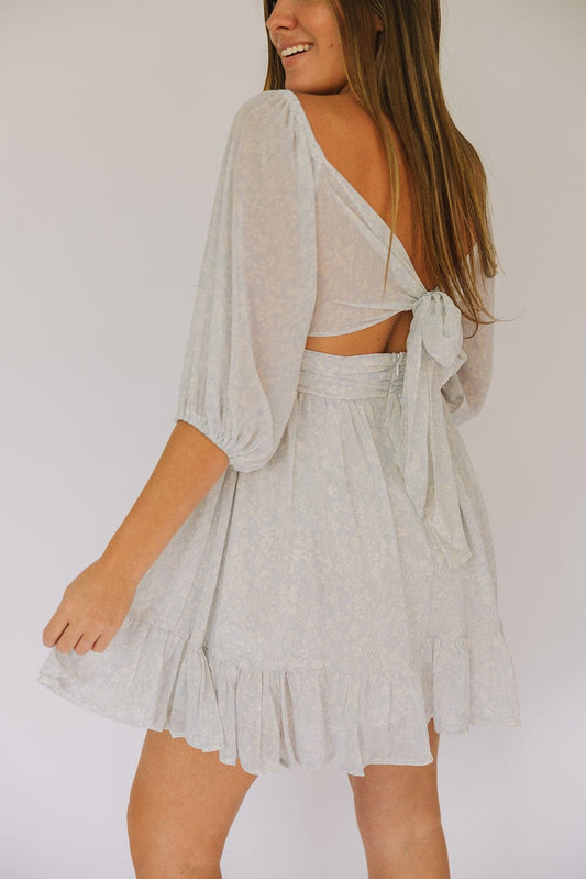 Baby Blue Babydoll Dress