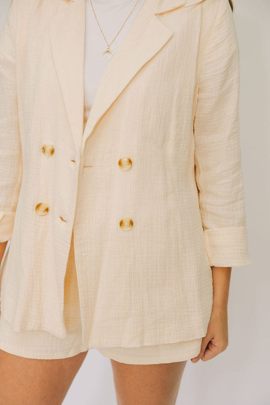 Soft Neutral Blazer